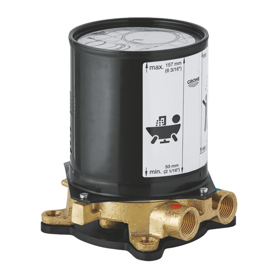 Grohe Basis-Set für freistehende Badewannen-Armatur