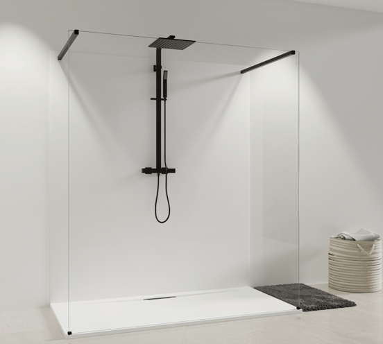 Balmani Dolce douchebak 180 x 90 cm Solid Surface mat wit