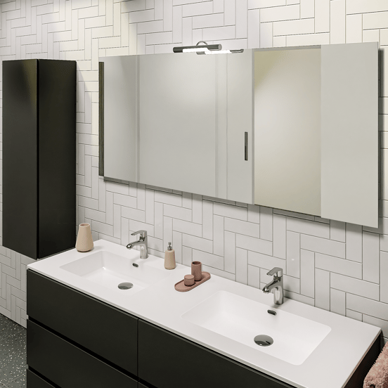 Storke Soto Badspiegel: Rechteckig, 170 x 75 cm