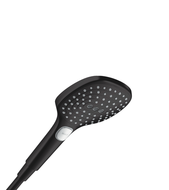 Hansgrohe Ecostat Comfort Thermostat-Badewannenarmatur: Schwarz matt