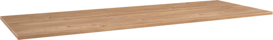 Storke Panton enkele of dubbele tablet ruwe eiken melamine 145 x 52 cm