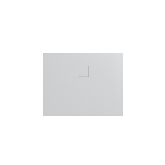 Linie Rumba receveur de douche 100 x 90 cm acrylique blanc mat texture ardoise