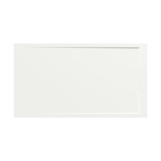Balmani Andes douchebak 180 x 100 cm solid surface mat wit