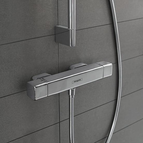 Hansgrohe Ecostat E Coolcontact robinet de douche thermostatique Chrome Brillant