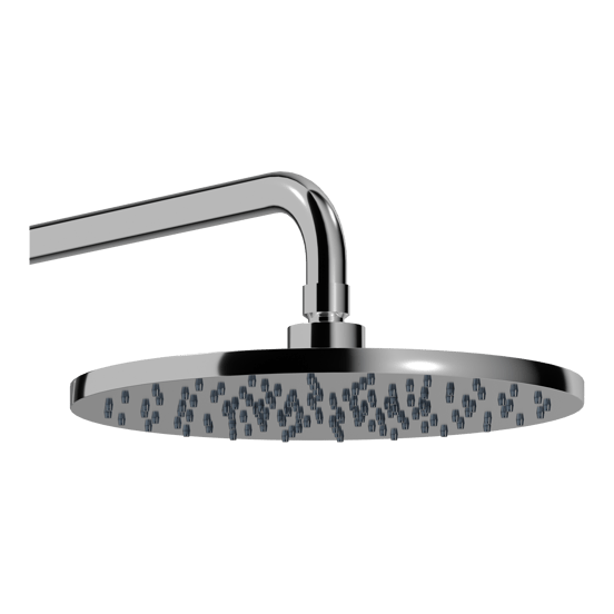 Blaufoss Bodan 250 Duschsystem: Chrom Glänzend