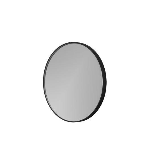Balmani Secret Black miroir rond noir lumineux et anti-buée Ø 70 cm