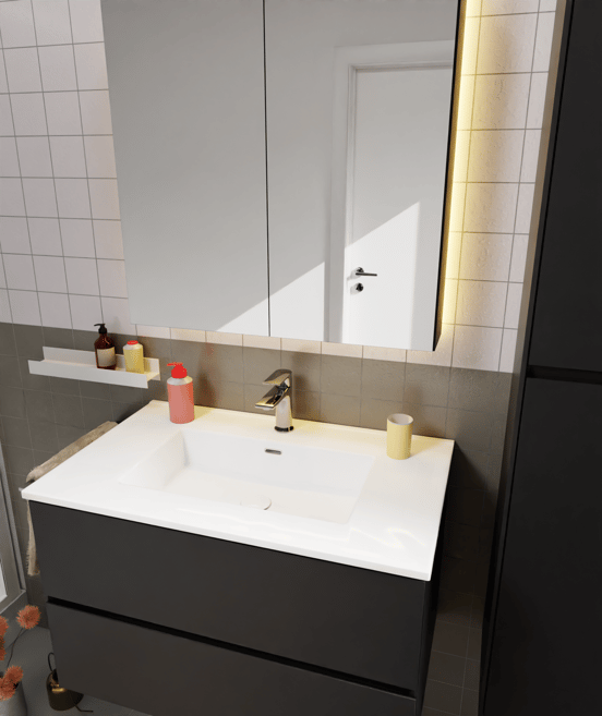 Santeg crépine fermable porcelaine Blanc Brillant