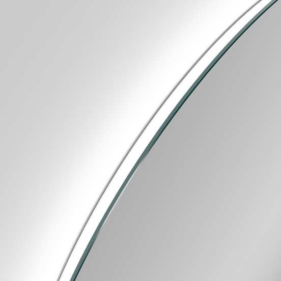 Balmani Giro Touch miroir rond lumineux et anti-buée Ø 70 cm