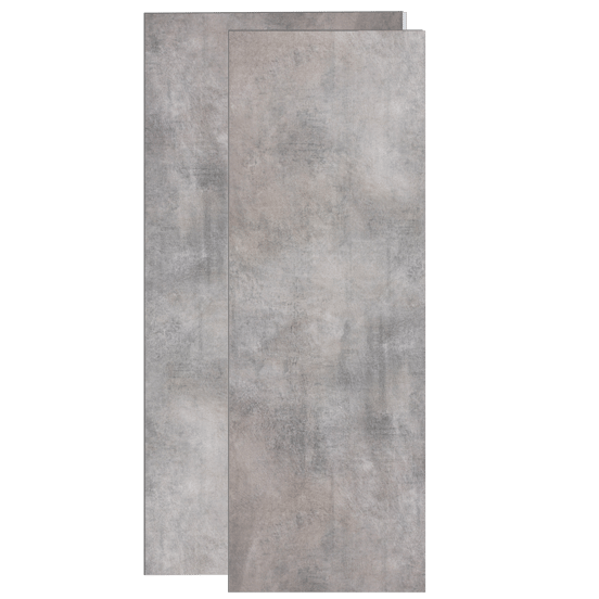 Linie Plato set douchewandbekleding set 120x260 & 90x260 cm pvc donkergrijs Dakota