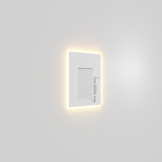 Luca Varess LED Spiegelschrankbeleuchtung: 60 x 75 cm,