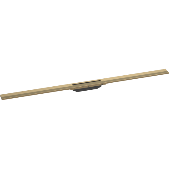 Hansgrohe RainDrain Flex caniveau de douche découpable 120cm Brushed Bronze