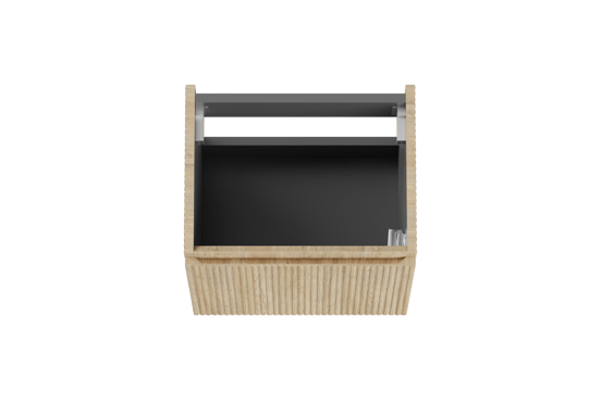 Storke Ribs hängend Bad-Unterschrank 45 x 35 cm eiche rauh