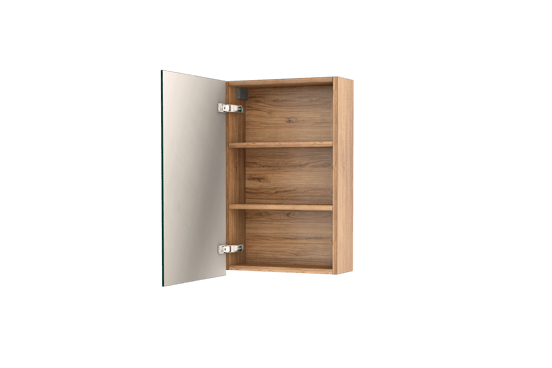 Balmani Lucida Spiegelschrank Bad: 45 x 72 cm, Teak