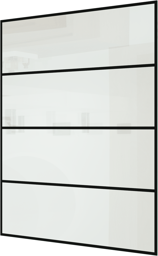 Balmani Modular paroi de douche Lined 156 x 200 cm