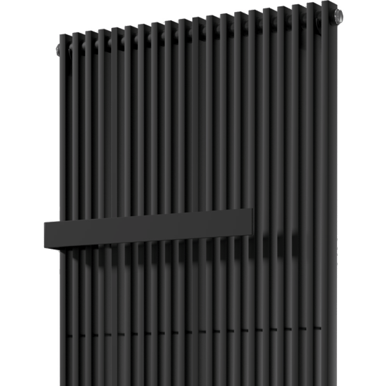 Vipera porte-serviette pour Corrason unique 50 - 60 - 80 cm noir mat