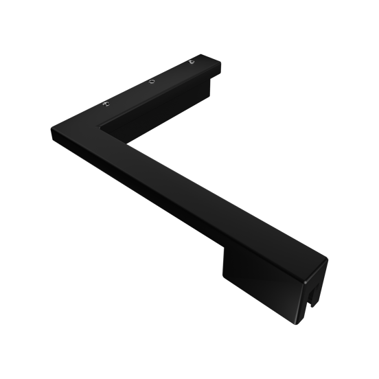 Balmani Modular korte stabilisatiestang links 18x14cm mat zwart