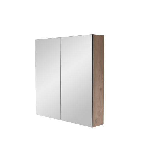 Storke Reflecta spiegelkast 75 x 75 cm ruwe eik