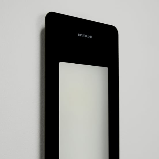 Sunshower One L Infrarot Unterputz black