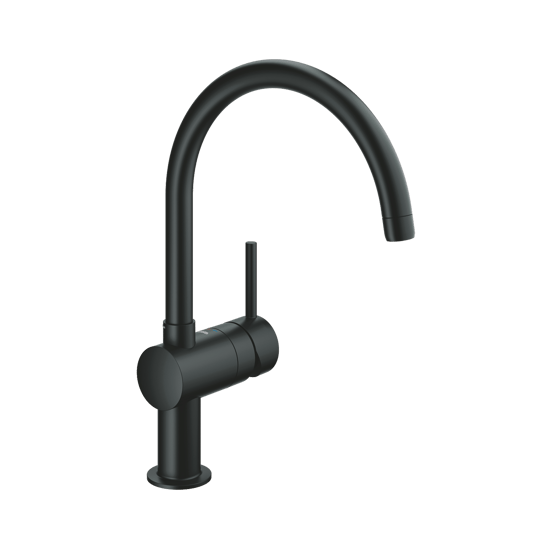 Grohe Minta Küchenarmatur: Schwarz matt