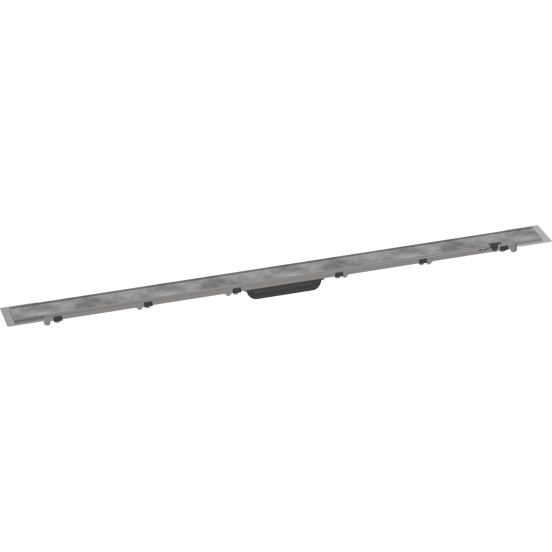 Hansgrohe RainDrain Rock caniveau de douche découpable 120cm RSV Look