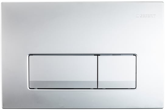 Delta50 bedieningspaneel Mat Chroom voor Geberit Duofix UP100 inbouwreservoir