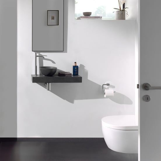 Blaufoss Multa verhoogde koudwaterkraan Brushed GunMetal