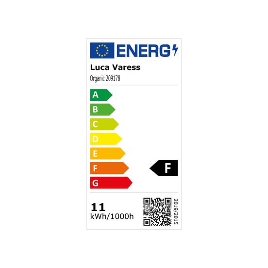 Luca Varess Organic Badspiegel mit Beleuchtung: Organisch, 60 x 60 cm, mit Anti-Beschlag Spiegelheizung