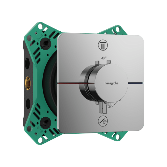 Hansgrohe Showerselect Comfort Q inbouw thermostaat 2 uitgangen glanzend chroom