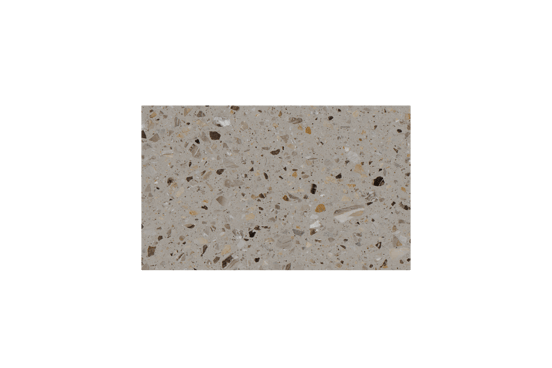 Balmani Stretto enkel tablet greige terrazzo 90 x 55 cm