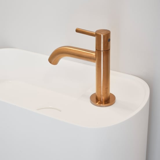 Blaufoss Multa robinet de lave-mains Brushed Rosegold