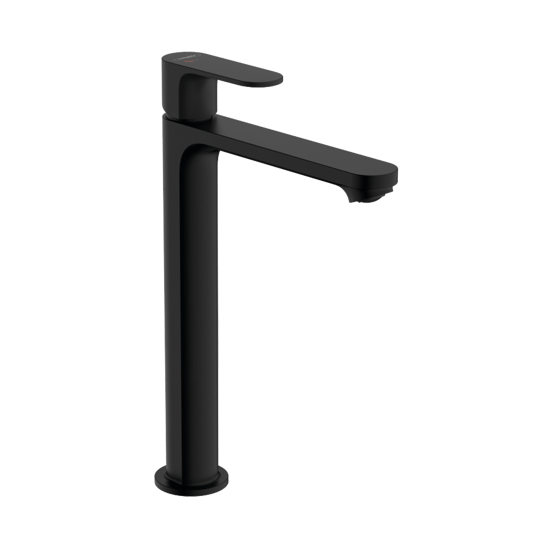 Hansgrohe Rebris 240 Coolstart robinet de lavabo réhaussé Noir Mat