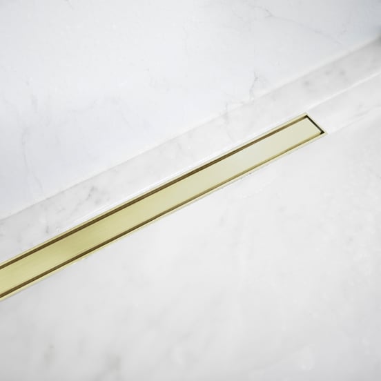 Mydrain douchegoot 70 cm Brushed Champagne Gold