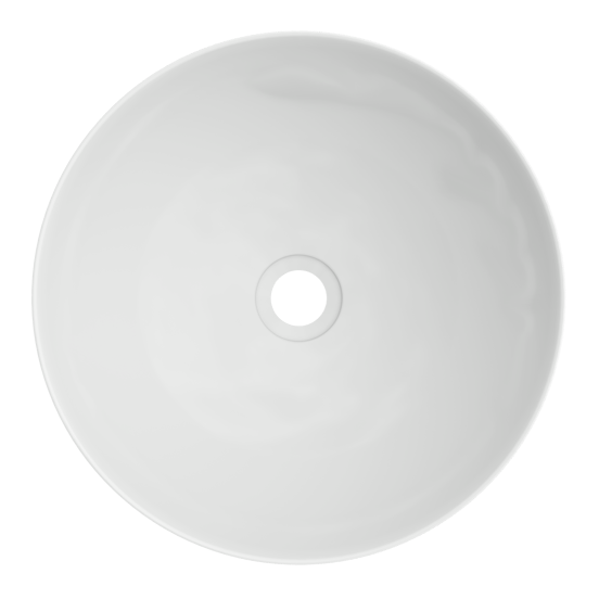 Luca Varess Supra waskom Glanzend Witte porselein rond Ø 36 cm