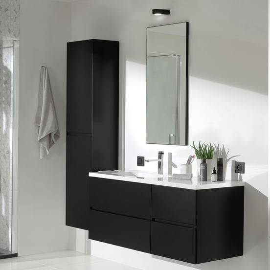 Balmani Minimalism LED verlichting 4 cm zwart