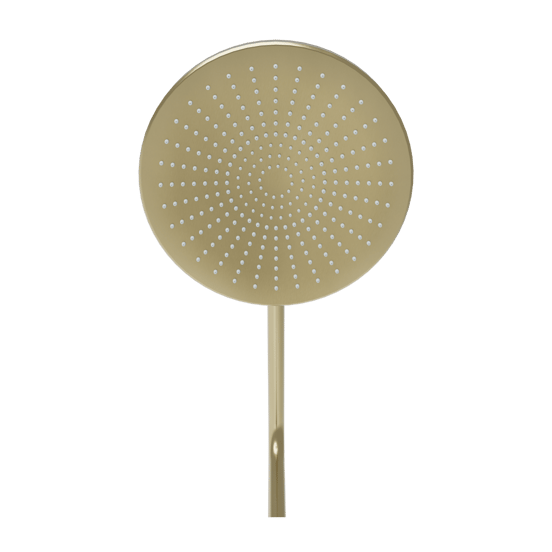 Blaufoss Onos 250 colonne de douche de pluie robinet thermostatique Brushed Champagne Gold
