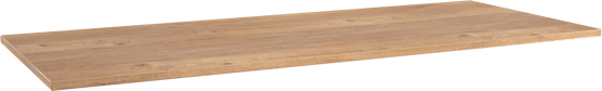 Storke Panton tablette simple ou double mélaminé chêne sauvage 130 x 52 cm
