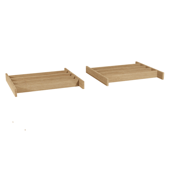 Balmani Legno ladeverdeler verweerde eik 120cm