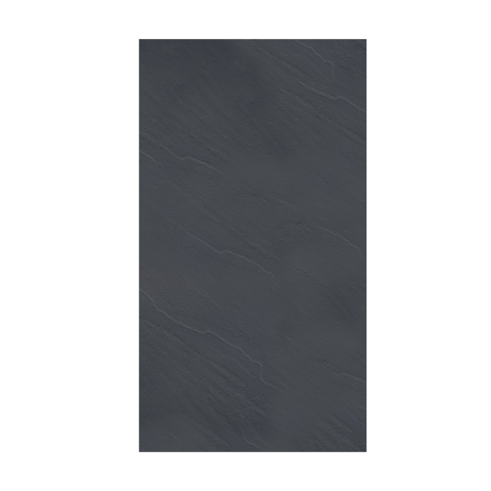 Linie Rumba revêtement mural de douche 140 x 220 cm acrylique gris structure ardoise
