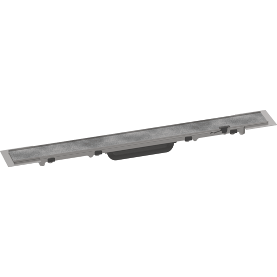 Hansgrohe RainDrain Rock caniveau de douche découpable 60cm RSV Look