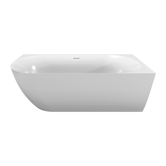 Luca Varess Otello 2-Personen-Eckbadewanne: rechts, 180 x 85 cm, Acryl, Weiß Glänzend