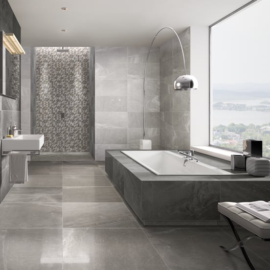 Villeroy & Boch Squaro Edge 12 2-Personen-Einbaubadewanne: 180 x 80 cm, Quaryl, Weiß Glänzend