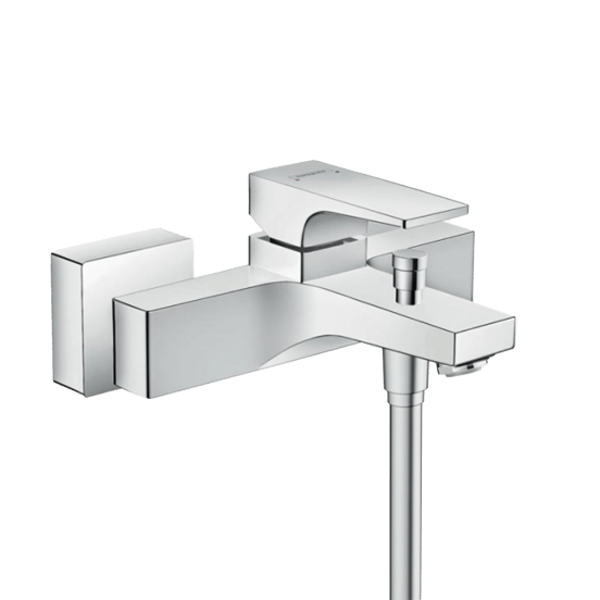 Hansgrohe Metropol Badewannenarmatur: Chrom Glänzend