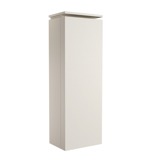 Balmani Eclips colonne salle de bains suspendu gauche Sandbeige 44 x 32 x 130 cm