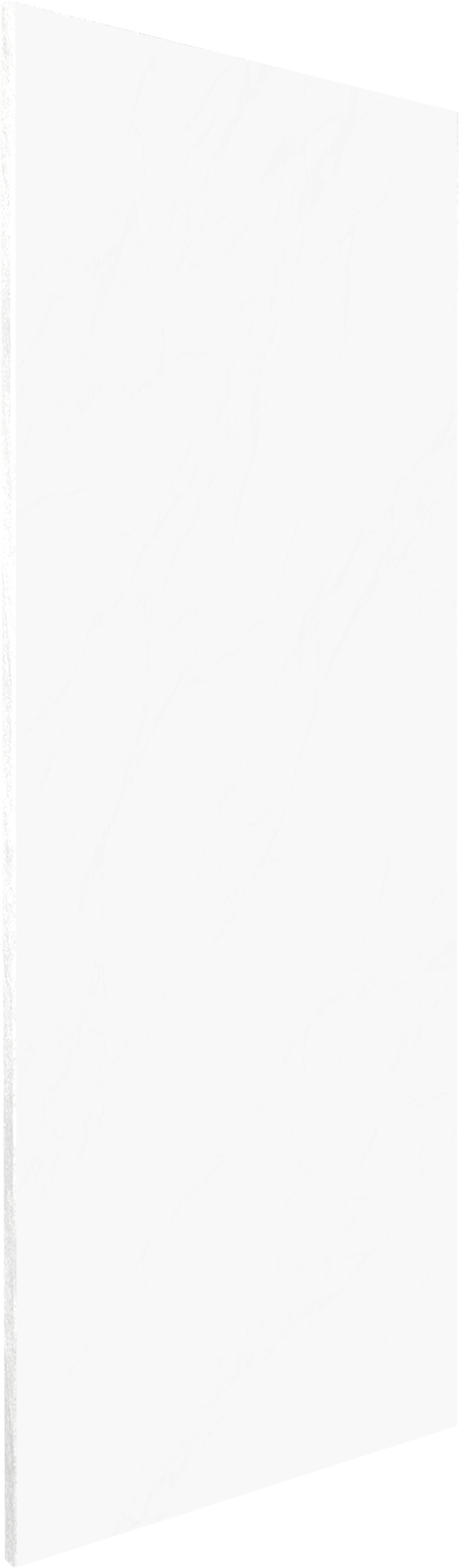 Balmani Piatto douchewandpaneel 90 x 220 cm Solid Surface mat wit