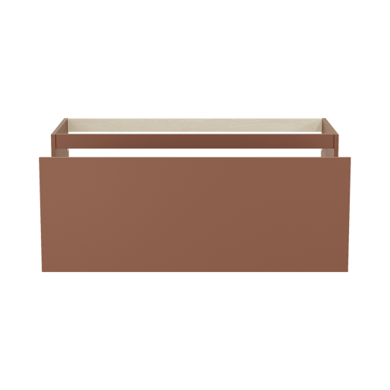 Balmani Sfera zwevende wastafelonderkast 120 x 55 cm Cotto 2 lades