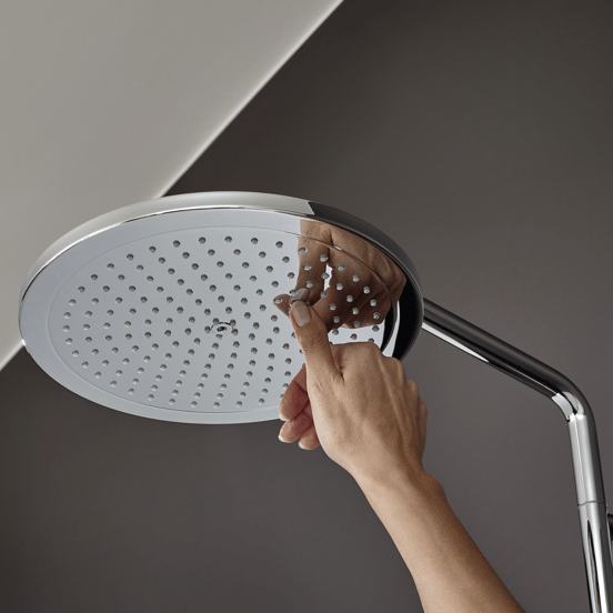 Hansgrohe Croma Select S 280 colonne de douche de pluie mitigeur thermostatique Chrome Brillant