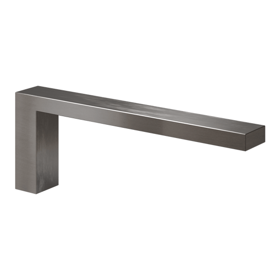 Blaufoss Noma Small Handdoekhouder Brushed GunMetal 19cm