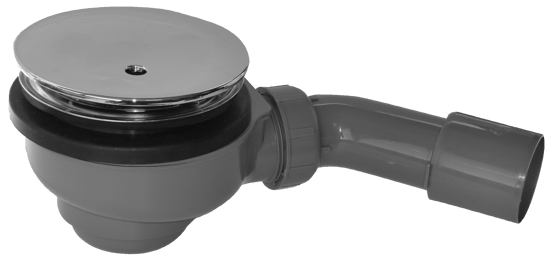 Santeg Unishower douche afvoer Ø90mm chroom