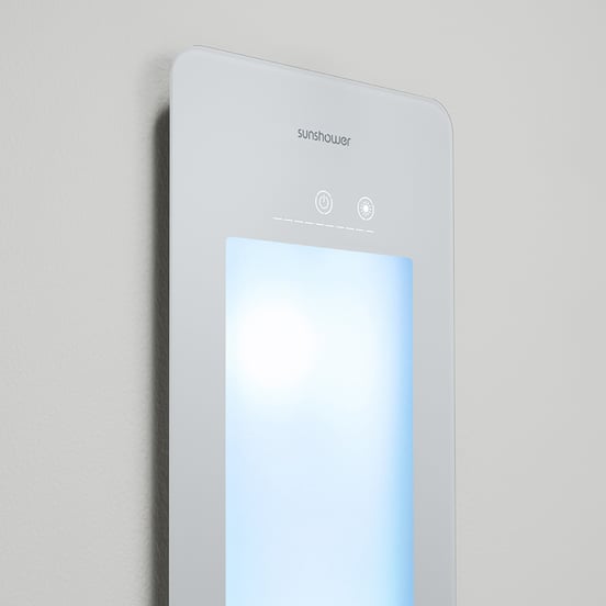 Sunshower Plus L Infrarot und UV Unterputz white