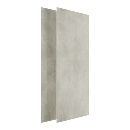 Linie Fresco Set revêtement mural de douche 2 x 90x210 cm, SPC, Casablanca Beige